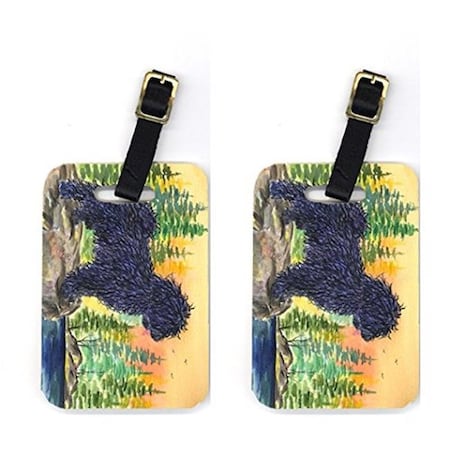 Carolines Treasures Carolines Treasures SS8347BT Pair of 2 Puli Luggage Tags SS8347BT